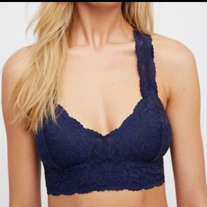 Free People Galloon Lace Razorback Bralette Medium